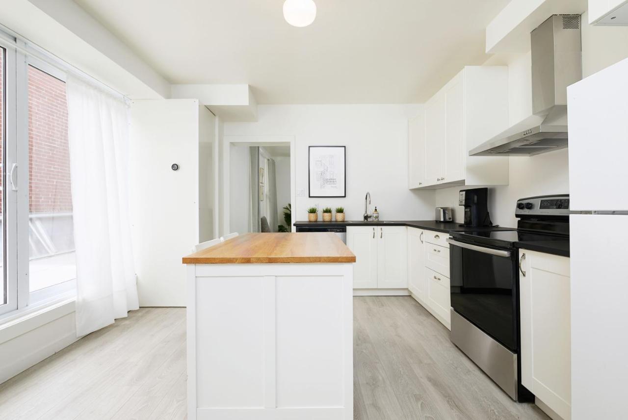 Apartament Bonjour Mtl Rosemont Retreat Chic 1Br Central Air Montreal Zewnętrze zdjęcie